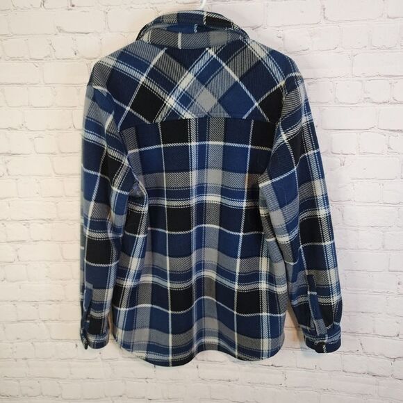 Men's Freedom Foundry button-down flannel sweater, size Medium - Picture 3 of 3